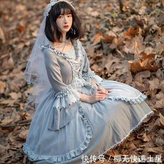 「蝴蝶结」高颜值复古小众洛丽塔洋装,Lolita女孩必入,少女心爆棚