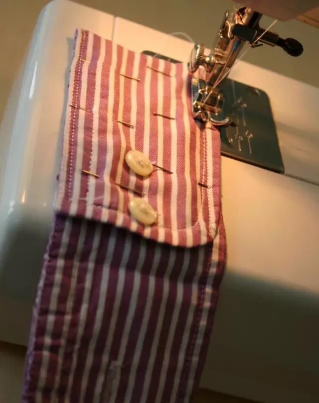  #布料#春天了，放着的旧衣服不穿这样改造，美翻了......