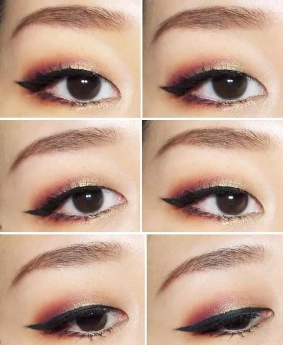 单眼皮肿眼泡有救了！这几个眼妆小技巧，让你的眼睛放大一倍