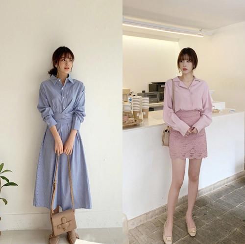  女性@温柔甜美系穿搭，柔美中散发着非凡女性魅力，一起来做个淑女吧！
