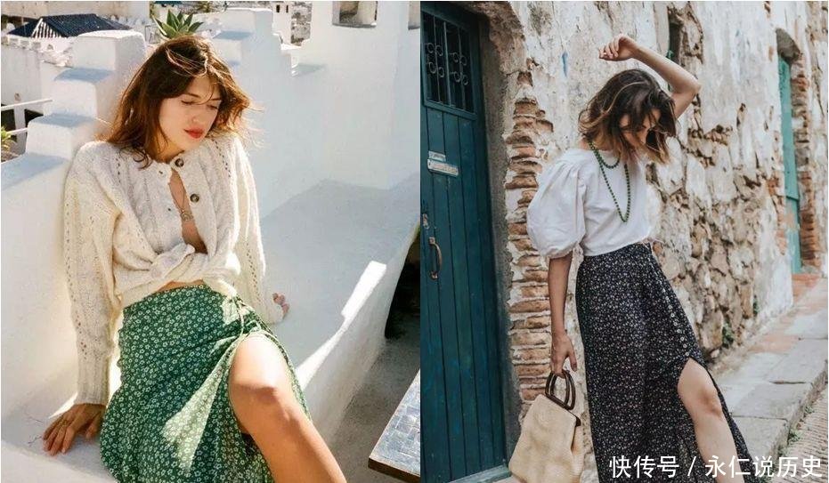  条半裙■奔三奔四的女人别再装嫩，春天穿好这3条半裙，减龄又迷人