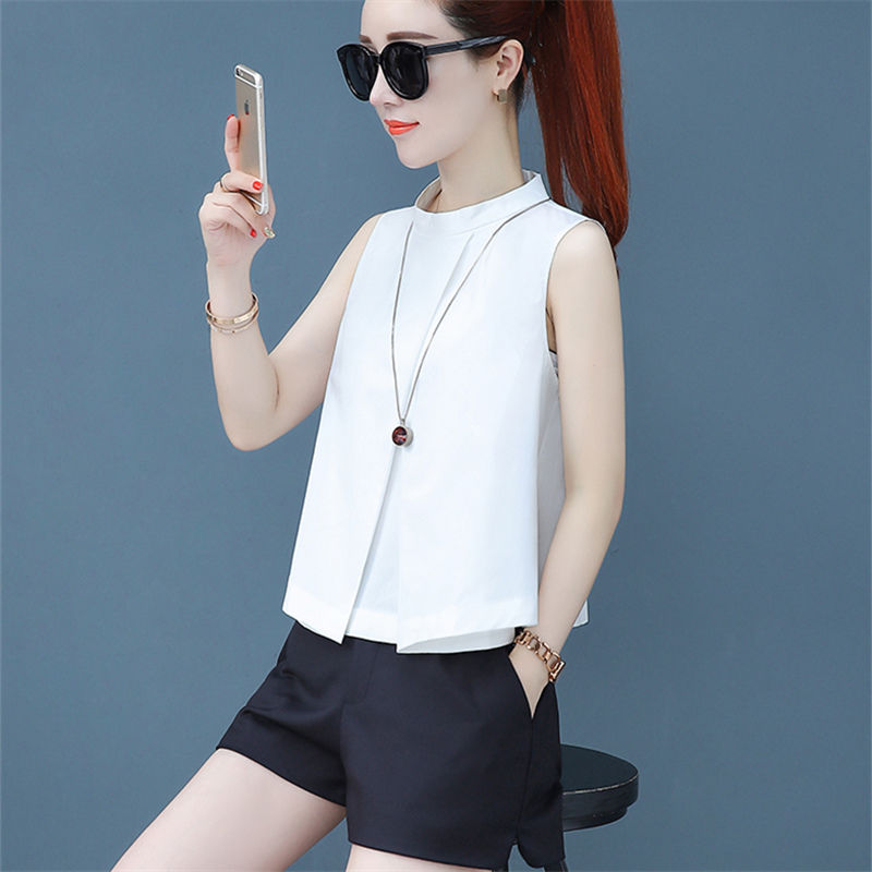 昨天才上市的短裤套装，媳妇一口气买5件，配高跟鞋穿，更迷人了