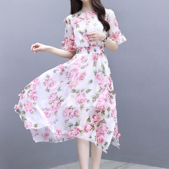 45岁老婆，偷偷买了8条仙女裙，上身嫩美减龄，看得人眼睛都直