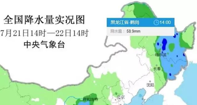 今天吉林西部、通辽局部、辽宁西部有中到大雨！局地暴雨