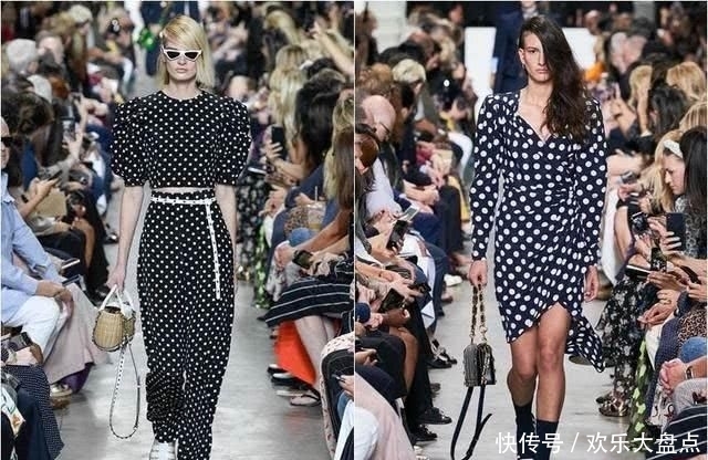  「以选择」大牌洋装抢先穿上春天夯款，波卡圆点重返人间，大小点混搭好时髦