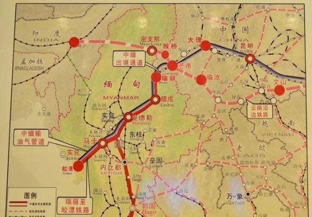 中缅铁路缅甸段正式启动勘测，中国铁路走出去迎来重大突破！