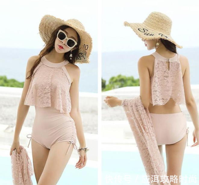 颜值很高比基尼的泳衣美女,前卫时尚,休闲又不失潮流!!