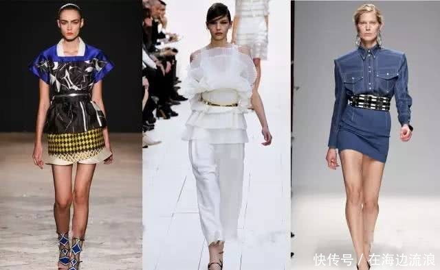 宽松■这样穿,教你把 ‘腰线’ 显出了!