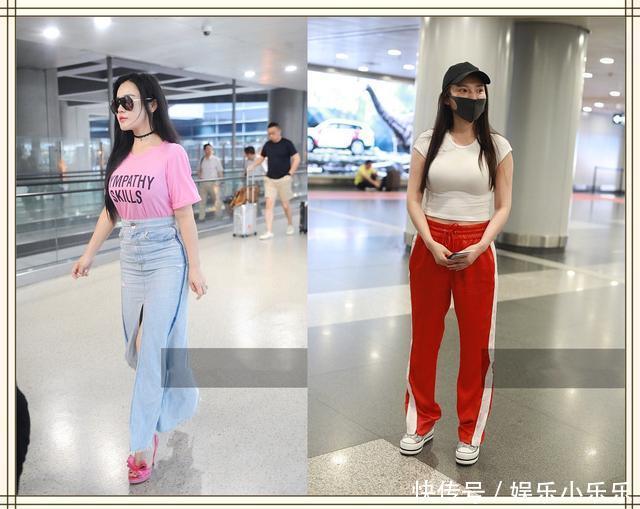 一直以为冉莹颖穿T恤衫无人能敌，但看到徐冬冬这效果，我沉默了