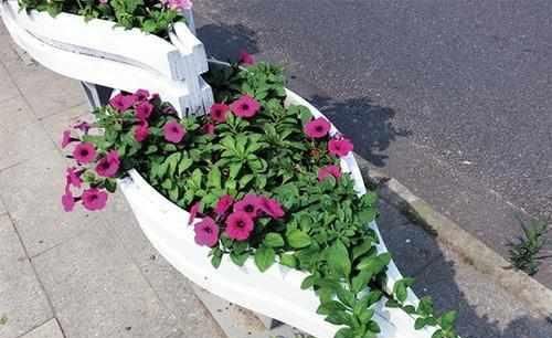  「小品」园林绿化中的花箱小品