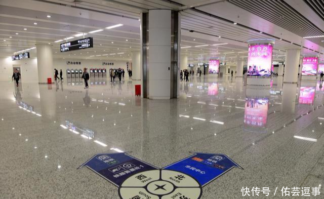 中国第一座大型地下火车站 4台8线, 全部埋于地下