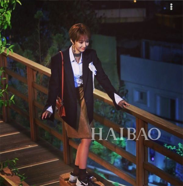 羡慕 | 高俊熙又换新短发?而她的私服穿搭才是真时髦!