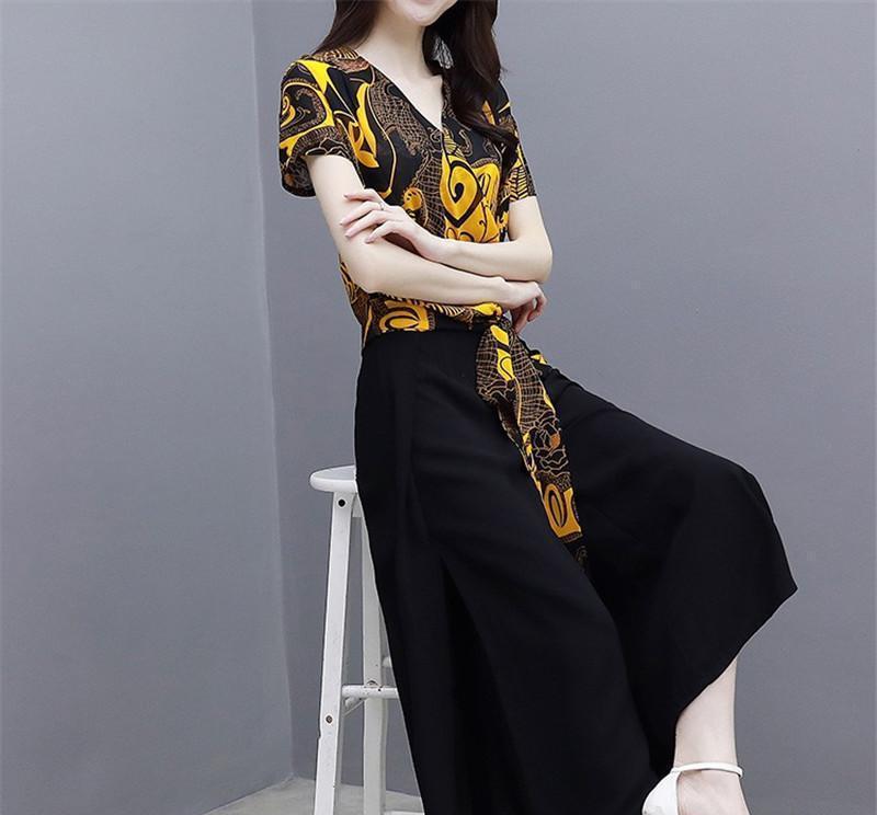 比旗袍还洋气的阔腿套装，47岁老婆一买7件，上班穿美的不重样