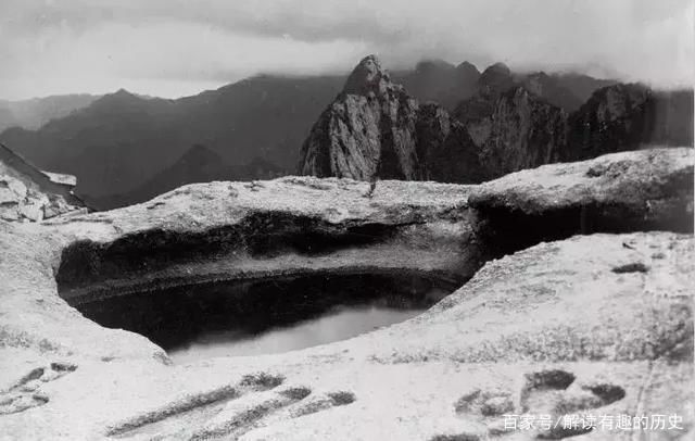 80年前华山老照片:这才是华山最初的样子,图8是真正的华山论剑