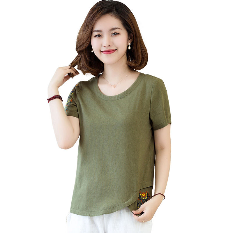 秋老虎临近，怕热汗多女人别穿毛衣!多穿这棉麻装，透气又舒适