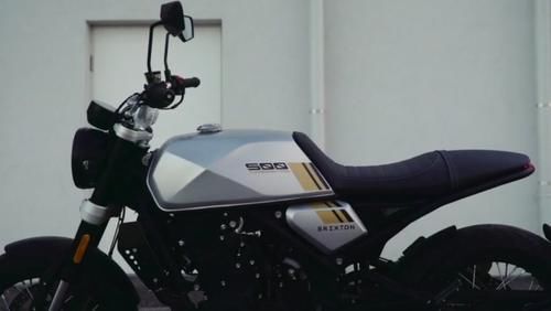  「GK500」又一国产500双缸复古车高金GK500亮相，网曝售价约35万元之间