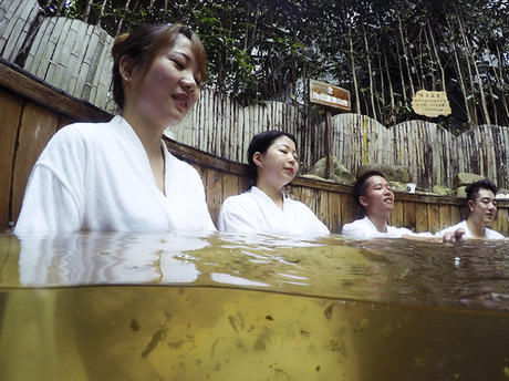 湖南首家茶汤温泉上线！长沙冬季自驾游推荐，你想去吗？