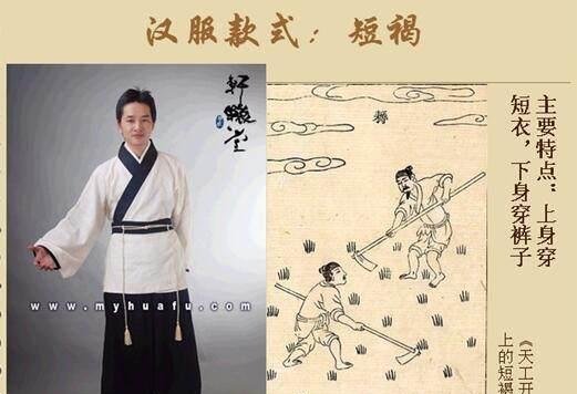 汉服■汉服的主要款式介绍