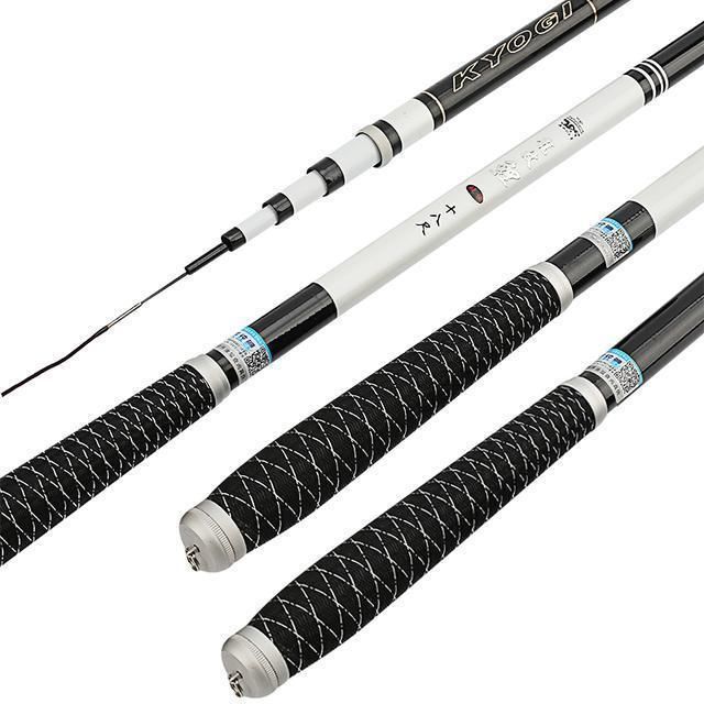 越来越多人不用传统鱼竿了，义乌造新型鱼竿已上市，钓大鱼贼厉害