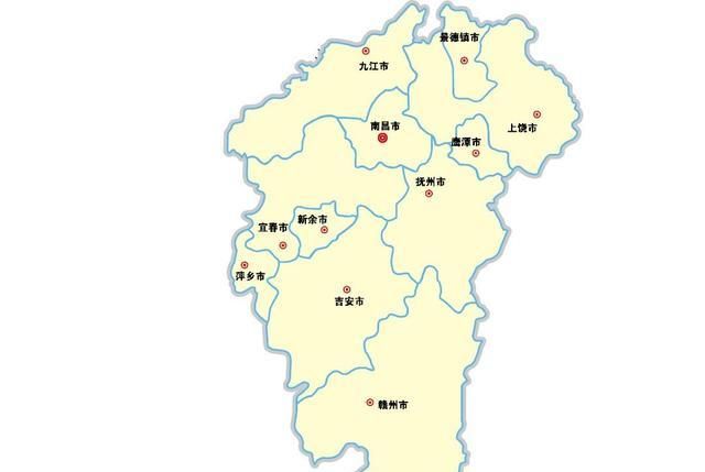 江西2019上半年GDP发布, 四城负增长, 区划调整势在必行!