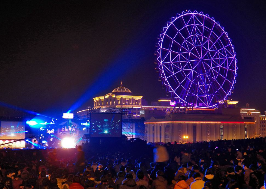 江苏卫视跨年节目收视率