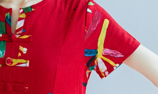 “旗袍”送我都不要，我只喜欢这“棉麻”秋裙，不仅舒适还超迷人