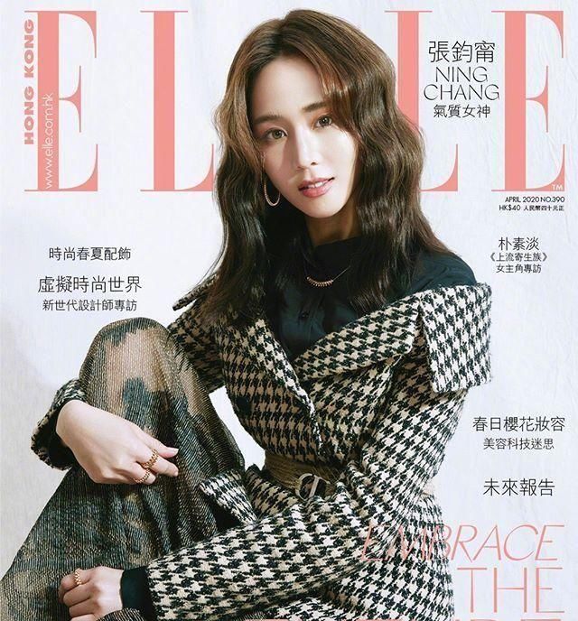  「不失」张钧甯两大时尚刊来袭！一袭绿色长裙美成森系女孩
