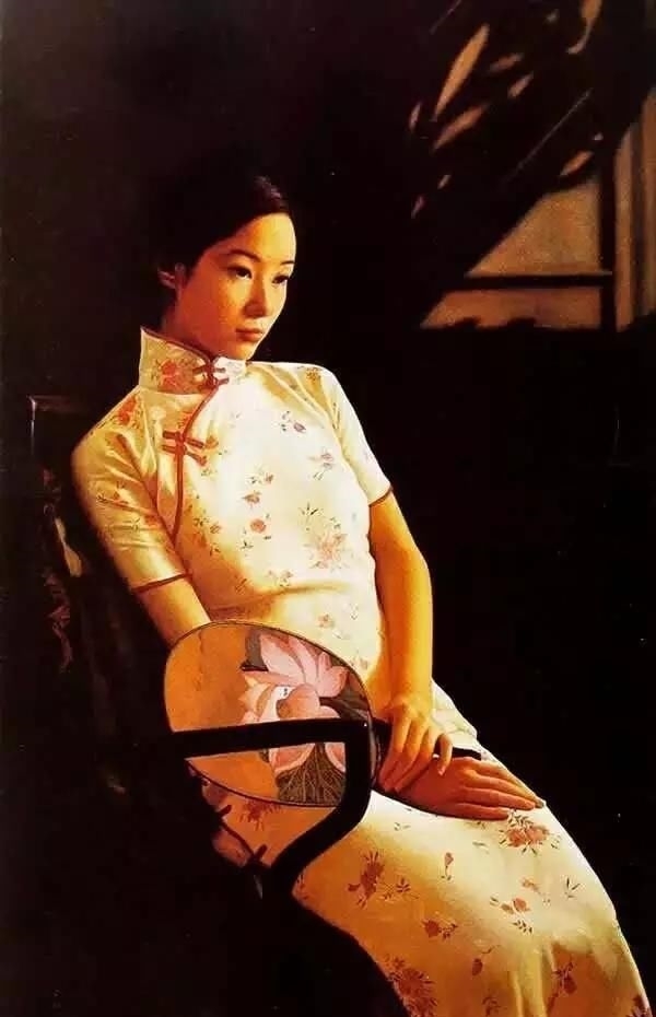「名家」名家笔下的旗袍美人,温婉动人