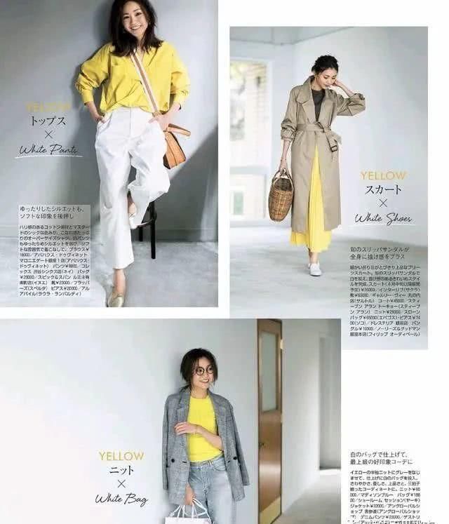  「安排」赶紧安排！一件黄色衣服，给春日穿搭注入无限活力，格外亮眼