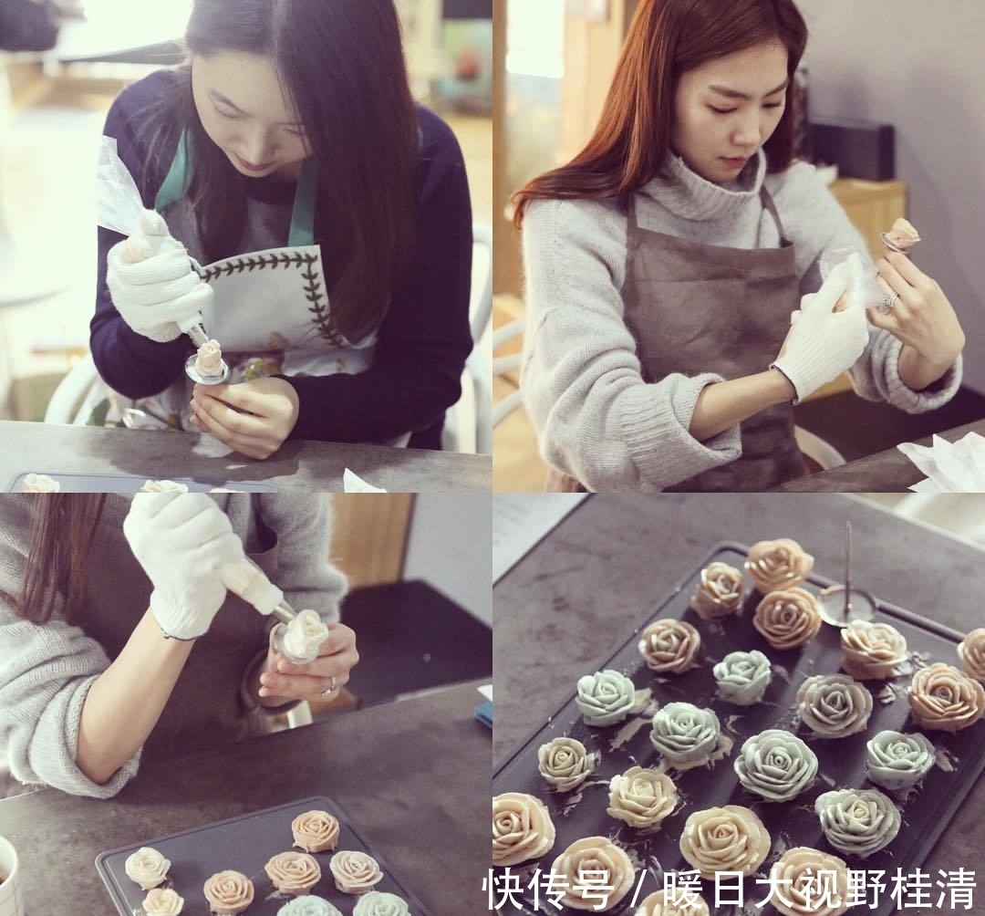  『制作』她做的鲜花蛋糕太撩人，看完后全世界都惊艳了