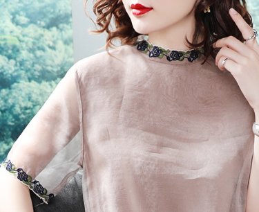 我确实是70后，但从来没人叫大妈，常穿高雅裙搭凉鞋，洋气减龄