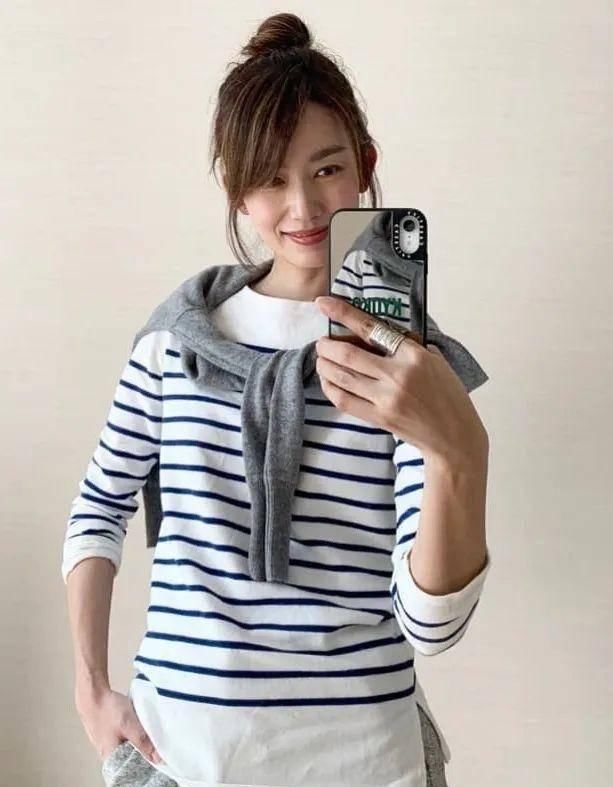  「条纹」博主周报：她们的单品结合起来就是通勤胶囊衣橱