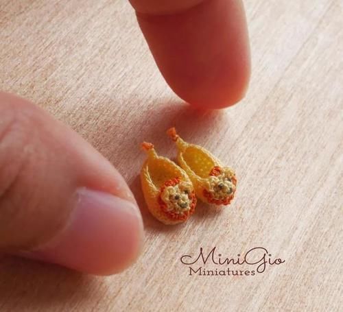  「钩针」DIY钩针编织：超迷你钩织小物来袭！这么精细怕是要钩瞎眼吧？