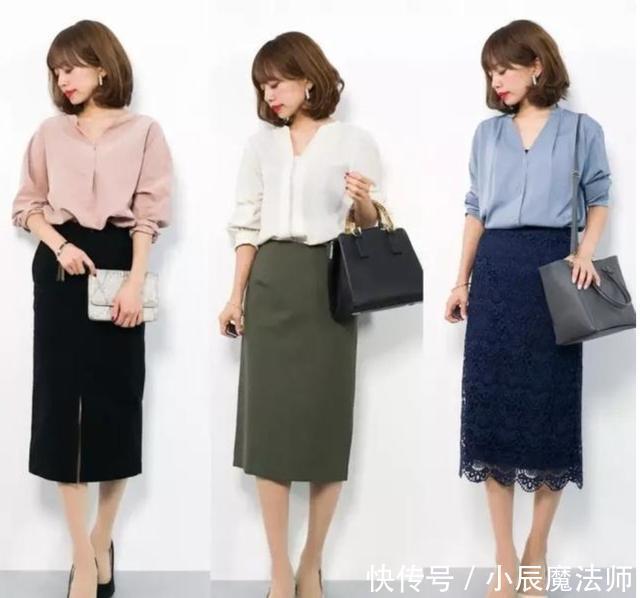  #博主#158的小个子女生穿搭有妙招，学习日本时尚博主穿搭技巧，秒变165