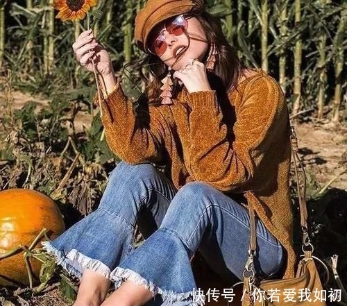  『这条』学baby、lisa穿上这条喇叭裤，再也不用修腿了