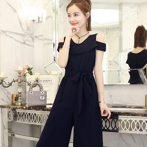 大开眼界!升级版连体裤，老婆搭配高跟鞋，时尚高挑，女人味十足