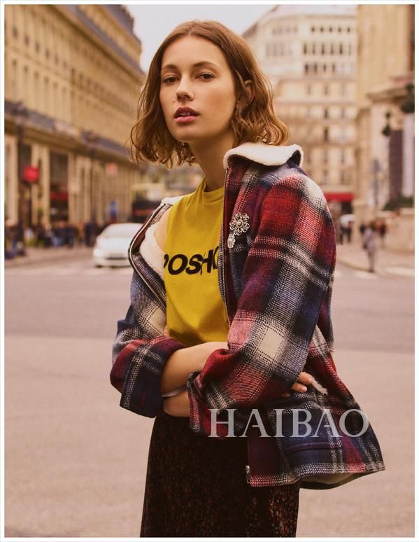 Claudie Pierlot 2018秋冬女装系列Lookbook：森林女孩与时尚探险