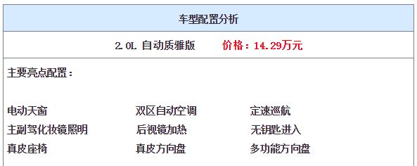  『自动质尚版』同级别运动标杆！这款车刚刚上市，配置怎么选？看这里！