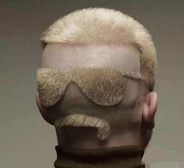 让你“惊掉下巴”的奇葩发型:图一成足球场,最后一个真的绝了