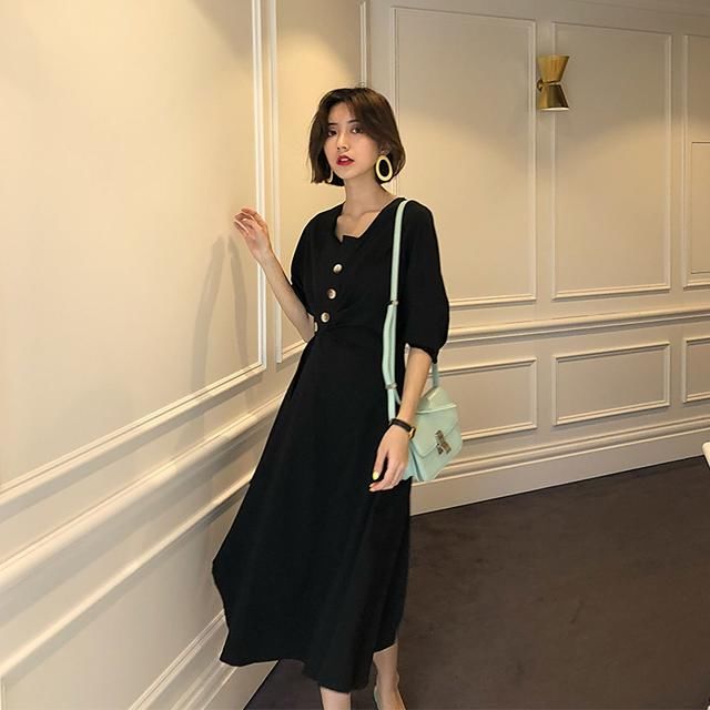 既有气质又有气场的名媛范连衣裙，穿上尽显高挑身材!