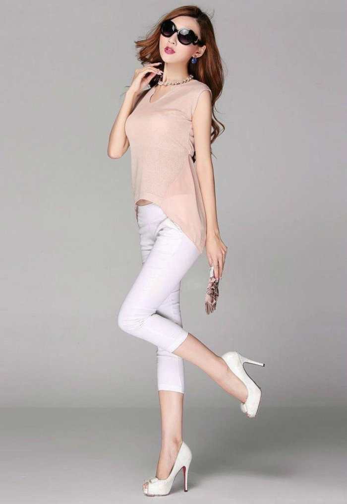 紧身裤穿出满满典雅魅力,彰显成熟稳重女人味！