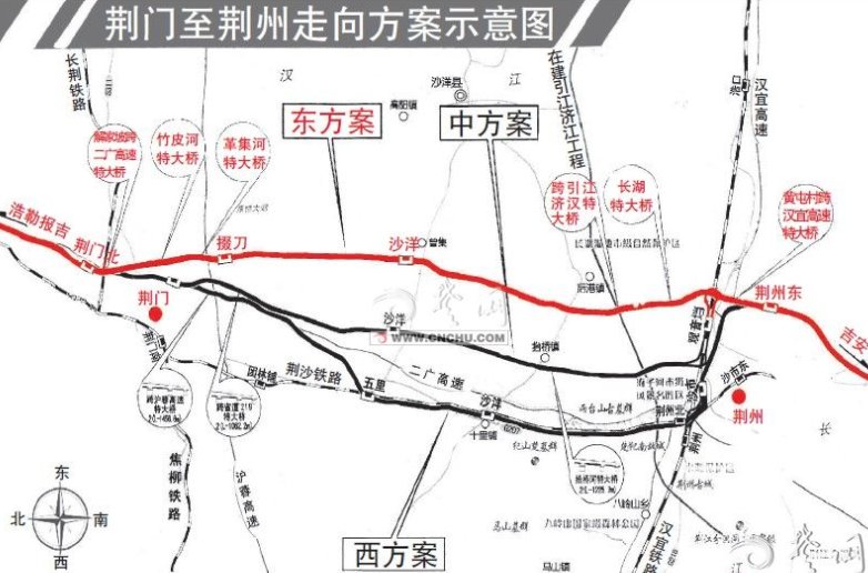 湖北将迎来一条高铁,荆门至荆州只需20分钟!沿