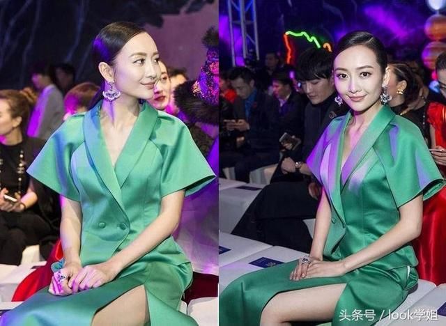张雪迎21岁,迪丽热巴26岁,穿吊带裙都不如36岁王鸥有韵味
