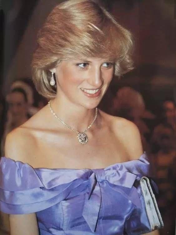 胸针迷戴胸针的戴安娜