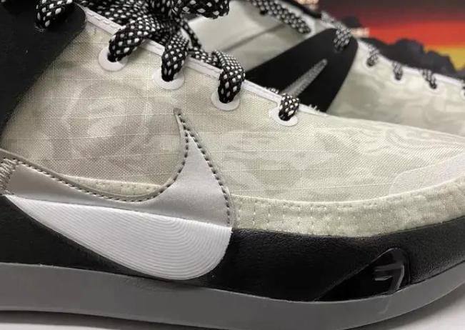  『测评』KD13全新黑白灰迷彩配色开箱测评 KD13适合脚宽的人吗