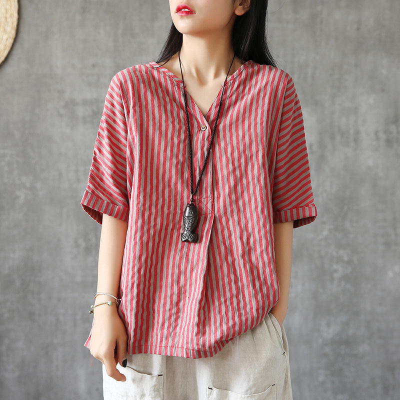 谁说丰满女人不好看?聪明女人都穿“苎麻衫”，显瘦显嫩洋气十足