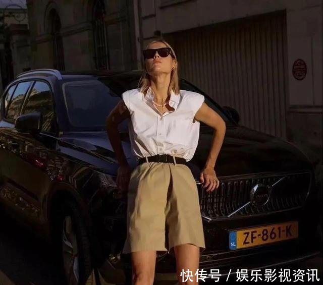 【穿搭】“老爹短裤”又火了,比热裤优雅,比裙子绅士,今夏最时髦的裤子