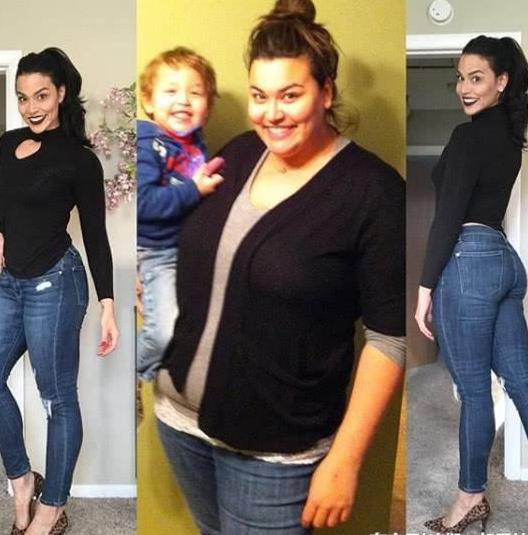 美国一母亲因太胖被儿子嫌弃,怒减68公斤,成网红辣妈