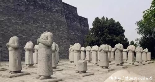 石人:武则天墓前61个无头石人,真实身份已确定,但为何没有头颅?