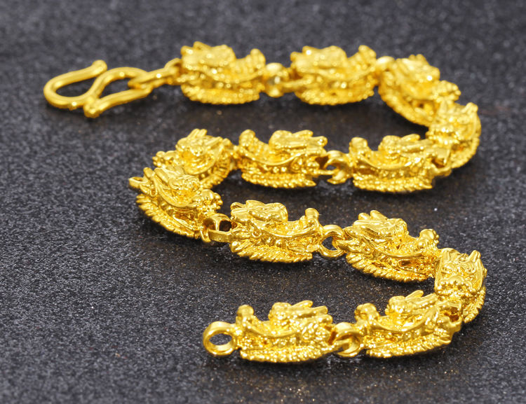 沙金与黄金分辨不清?今年流行这些男士沙金首饰，果然霸气又体面